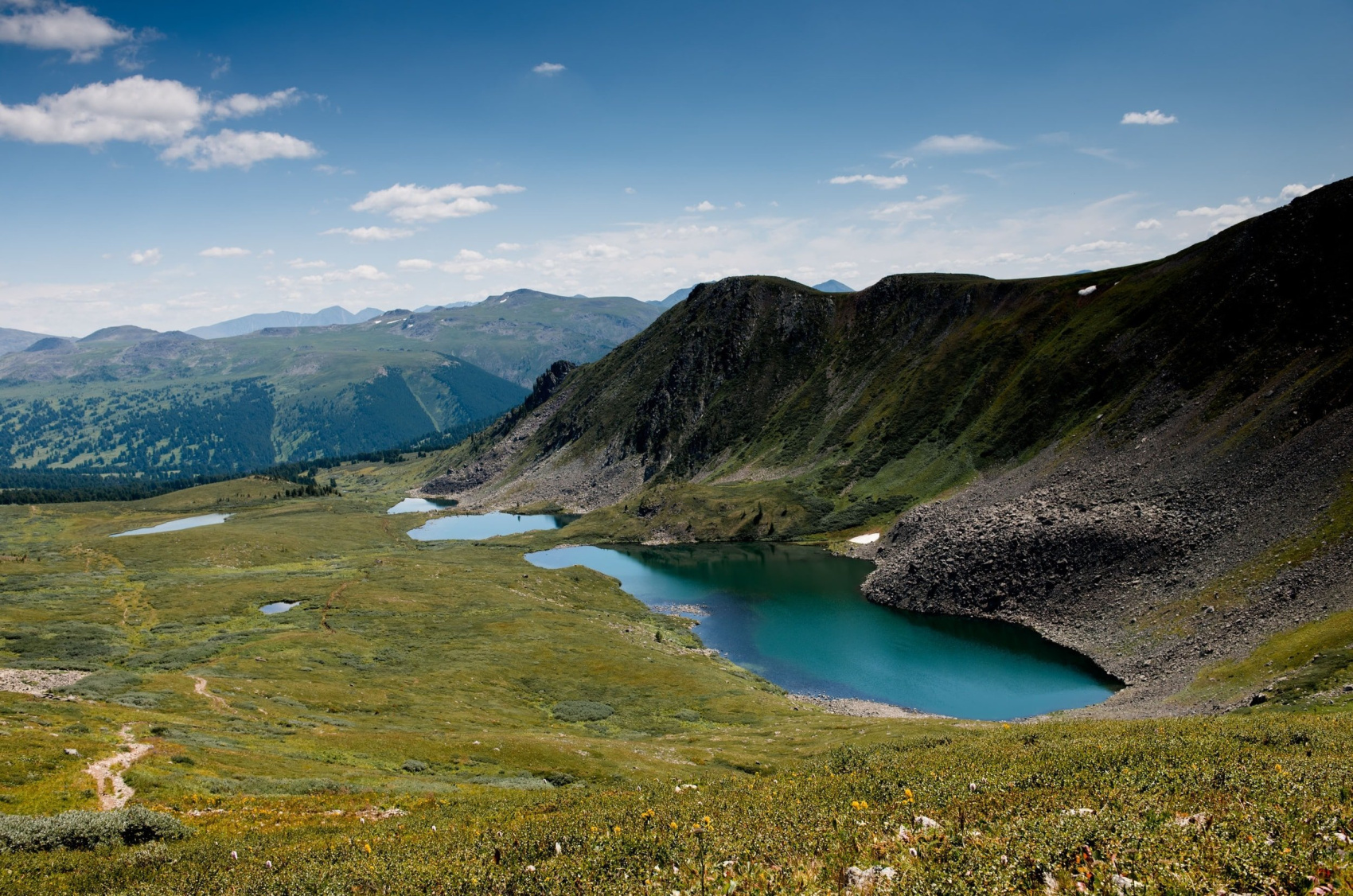 Конный тур к Каракольским озерам и нижняя Катунь (11/22)