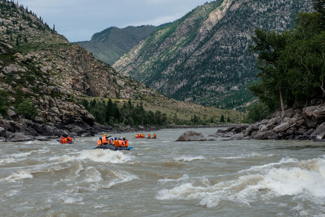Пеший тур к Шавлинским озерам и средняя Катунь (14/18)