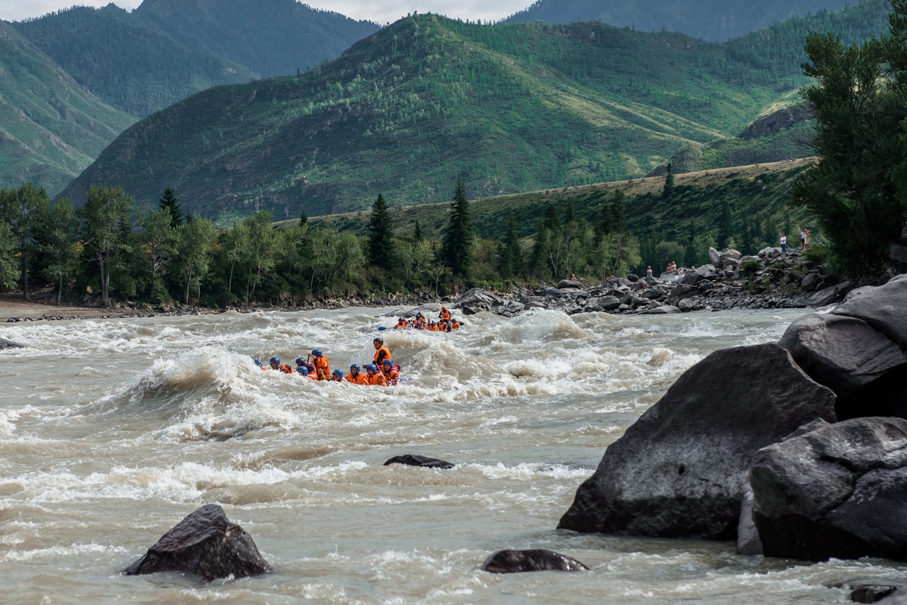 Пеший тур к Шавлинским озерам и средняя Катунь (3/18)