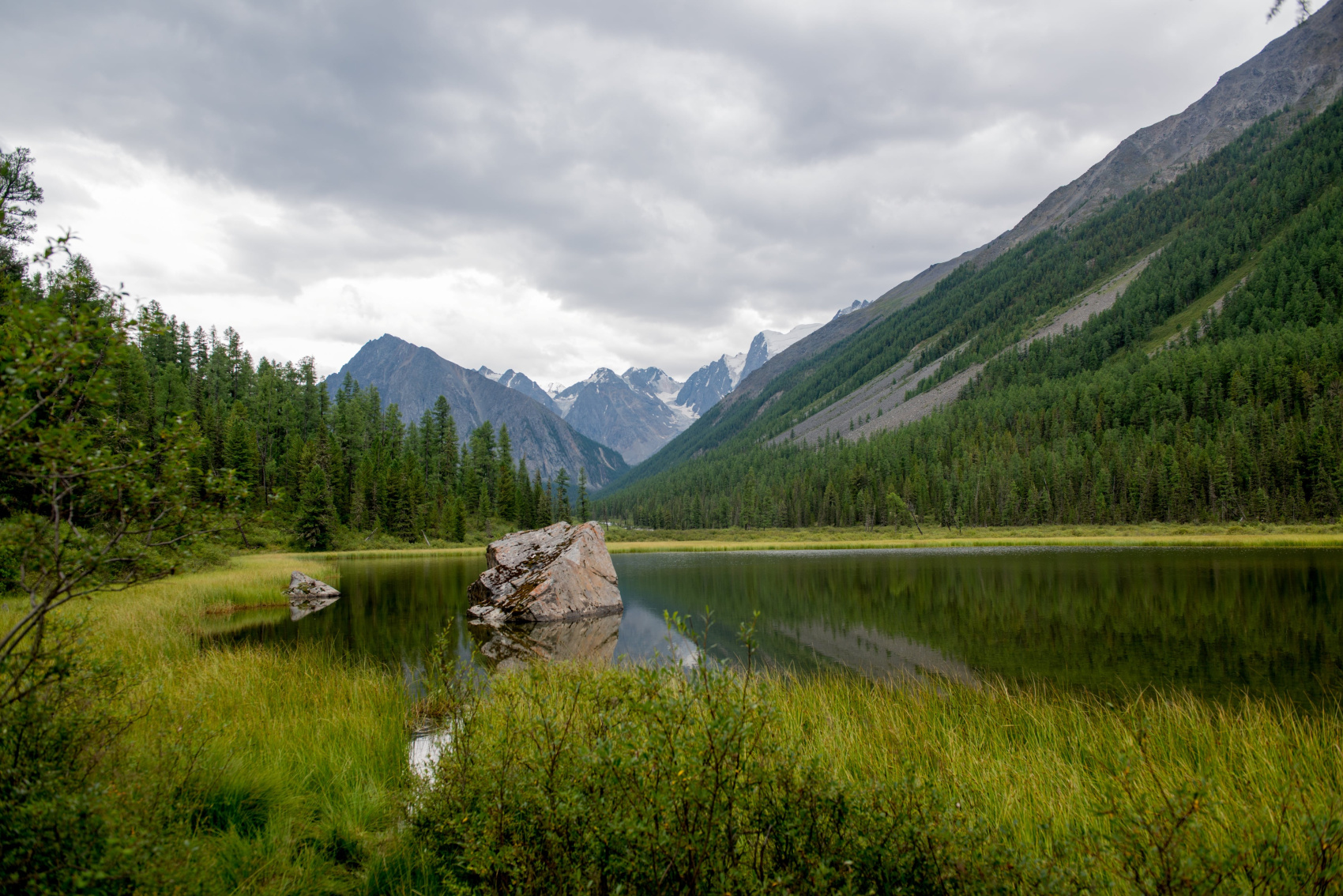 Пеший тур к Шавлинским озерам и средняя Катунь (7/18)