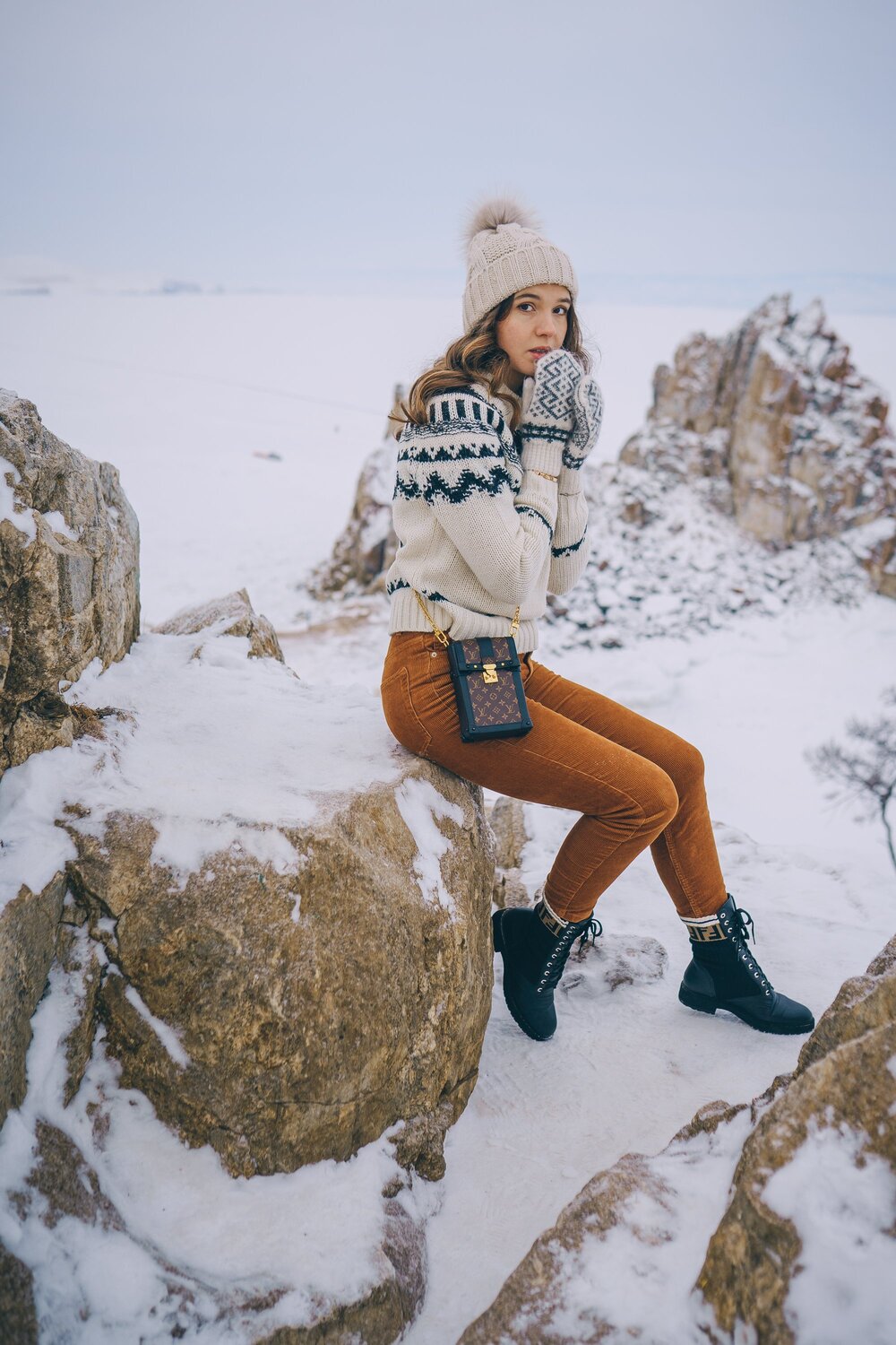 Ольхон за 3 дня. Зима (26/58)