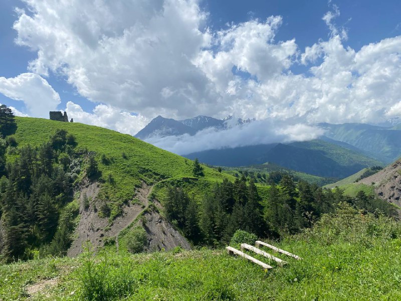 Джип-тур на выходные по горной Ингушетии (7/95)