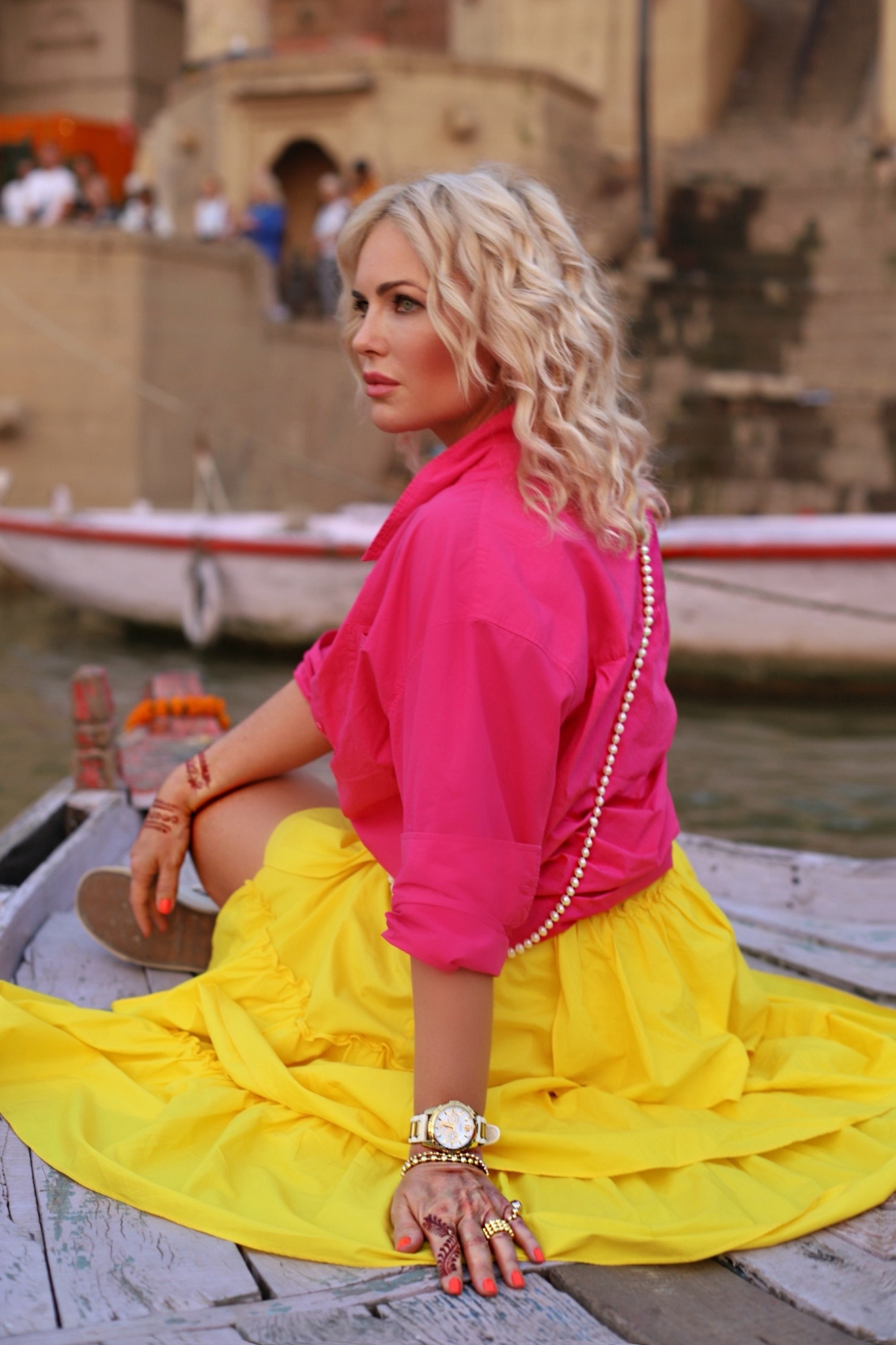 Огни  Дивали. Девичник в невероятной Индии на праздник света Дивали (17/67)