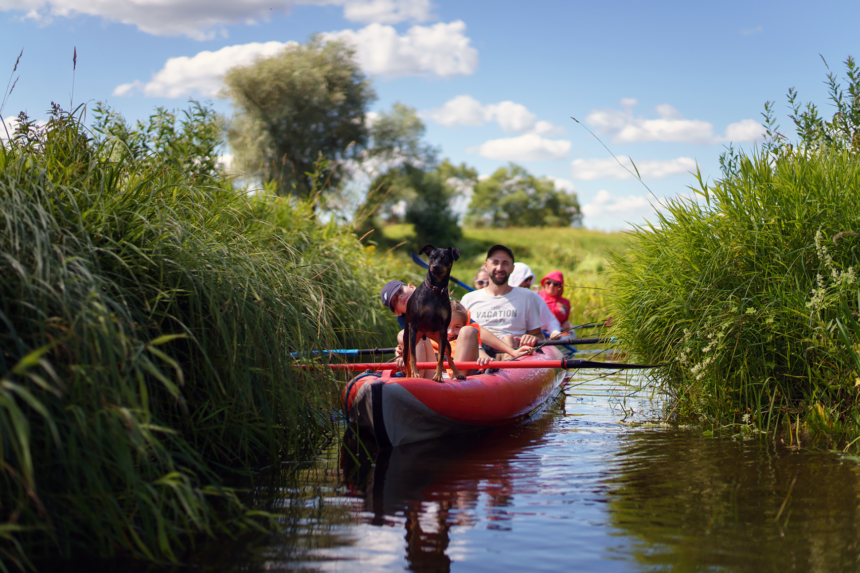 Сплав в Подмосковье в национальном парке  (6/20)