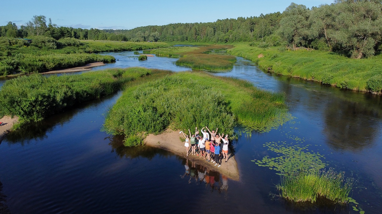 Сплав в Подмосковье в национальном парке  (9/20)