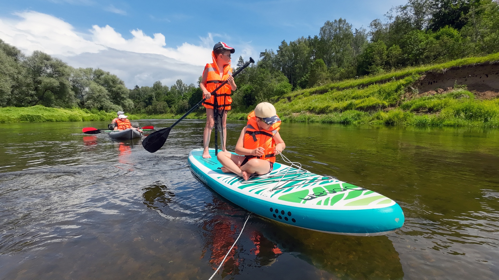 Сплав в Подмосковье в национальном парке  (2/20)