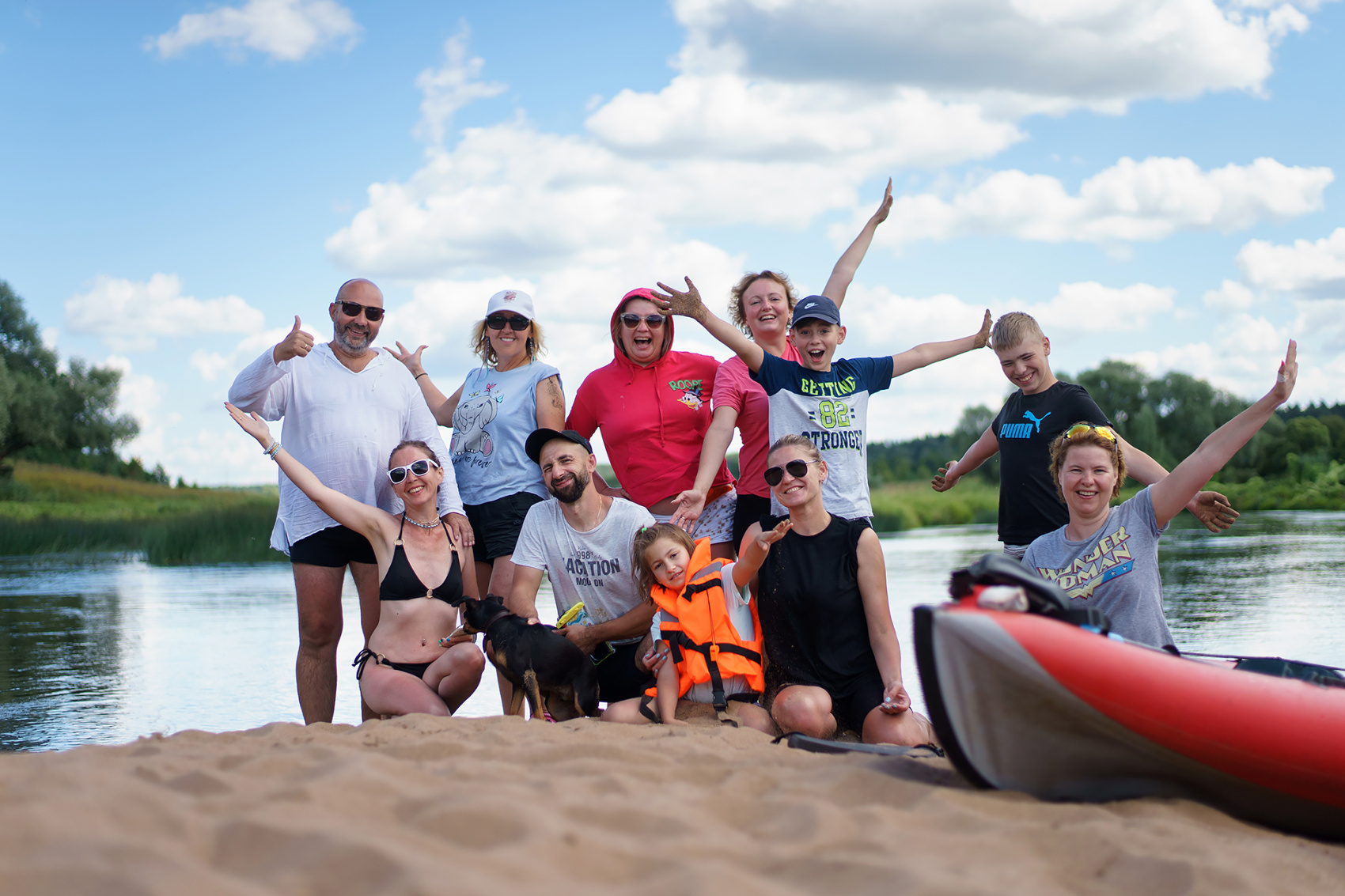 Сплав в Подмосковье в национальном парке  (12/20)