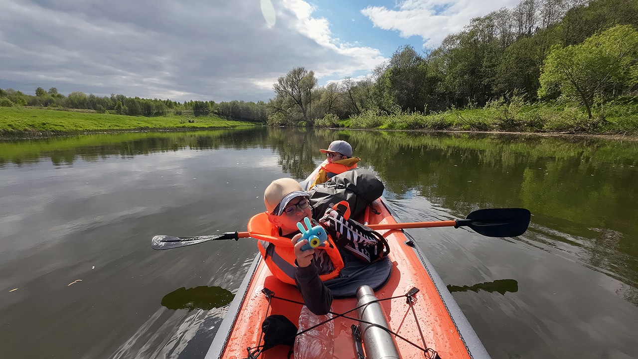 Сплав в Подмосковье в национальном парке  (10/20)
