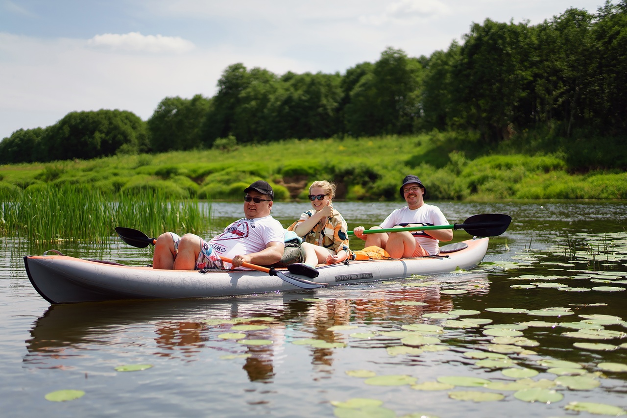 Сплав в Подмосковье в национальном парке  (8/20)