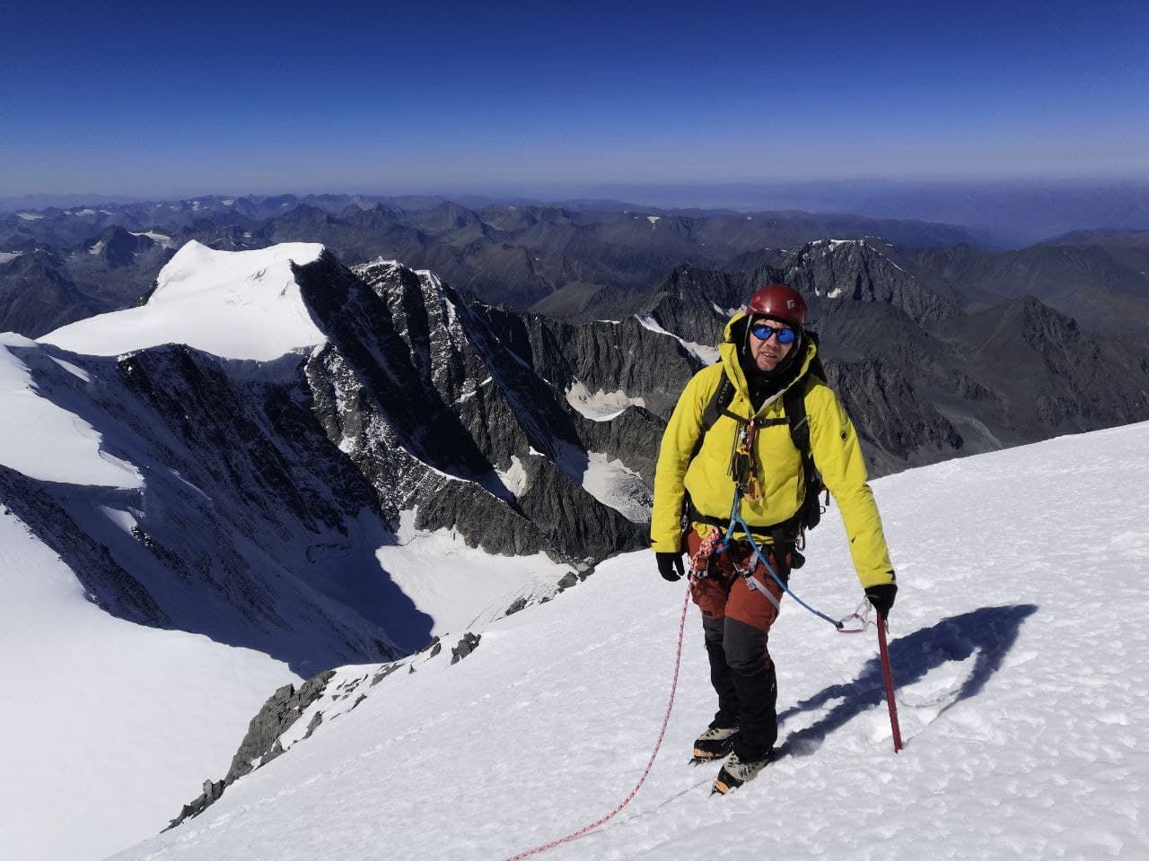 Восхождение на Белуху по гребню Делоне (8/14)