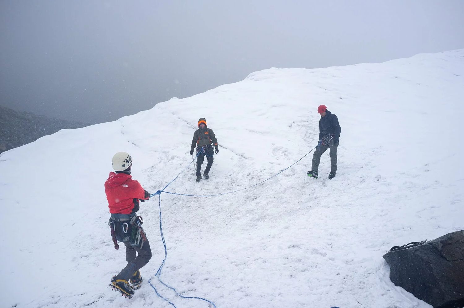 Восхождение на Белуху по гребню Делоне (5/14)