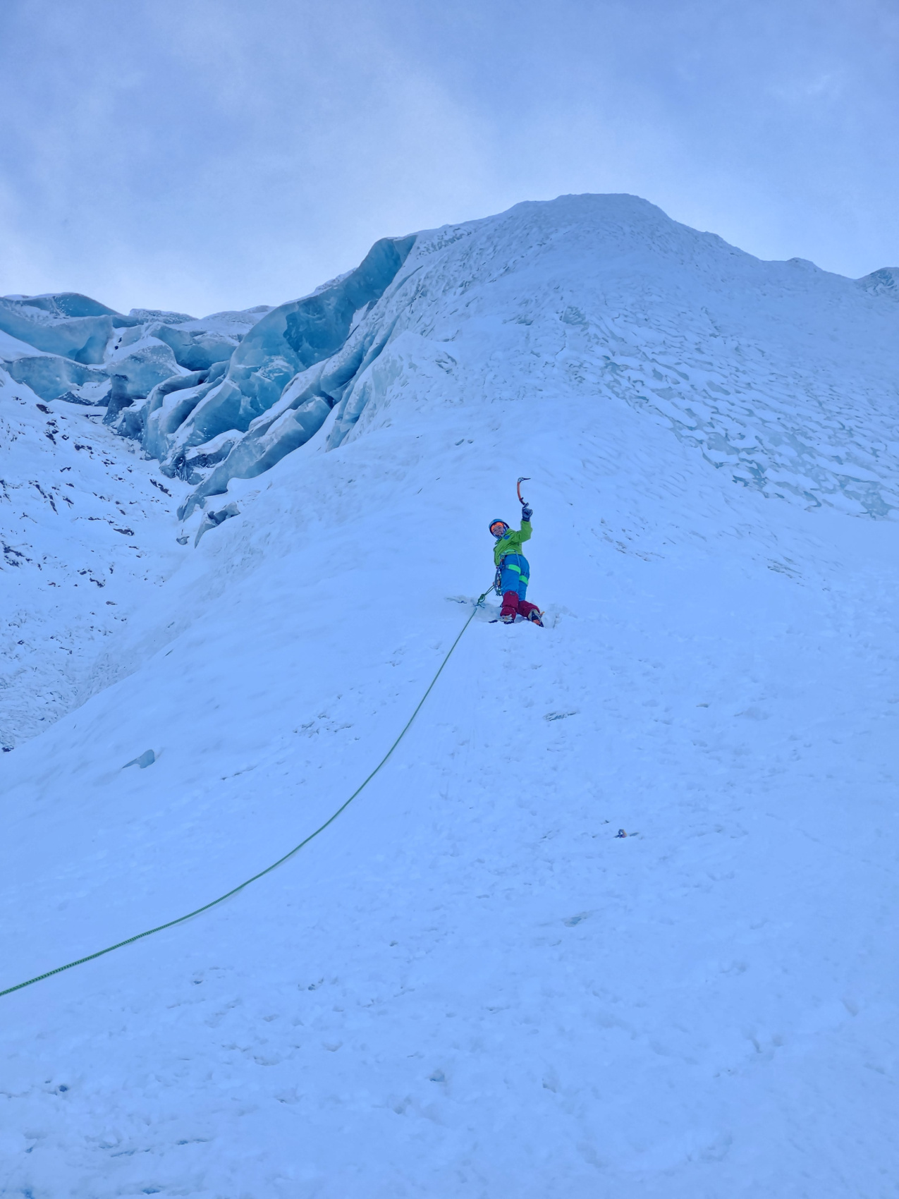 Новый год в горах Алтая: основы альпинизма в ущелье Актру (15/64)