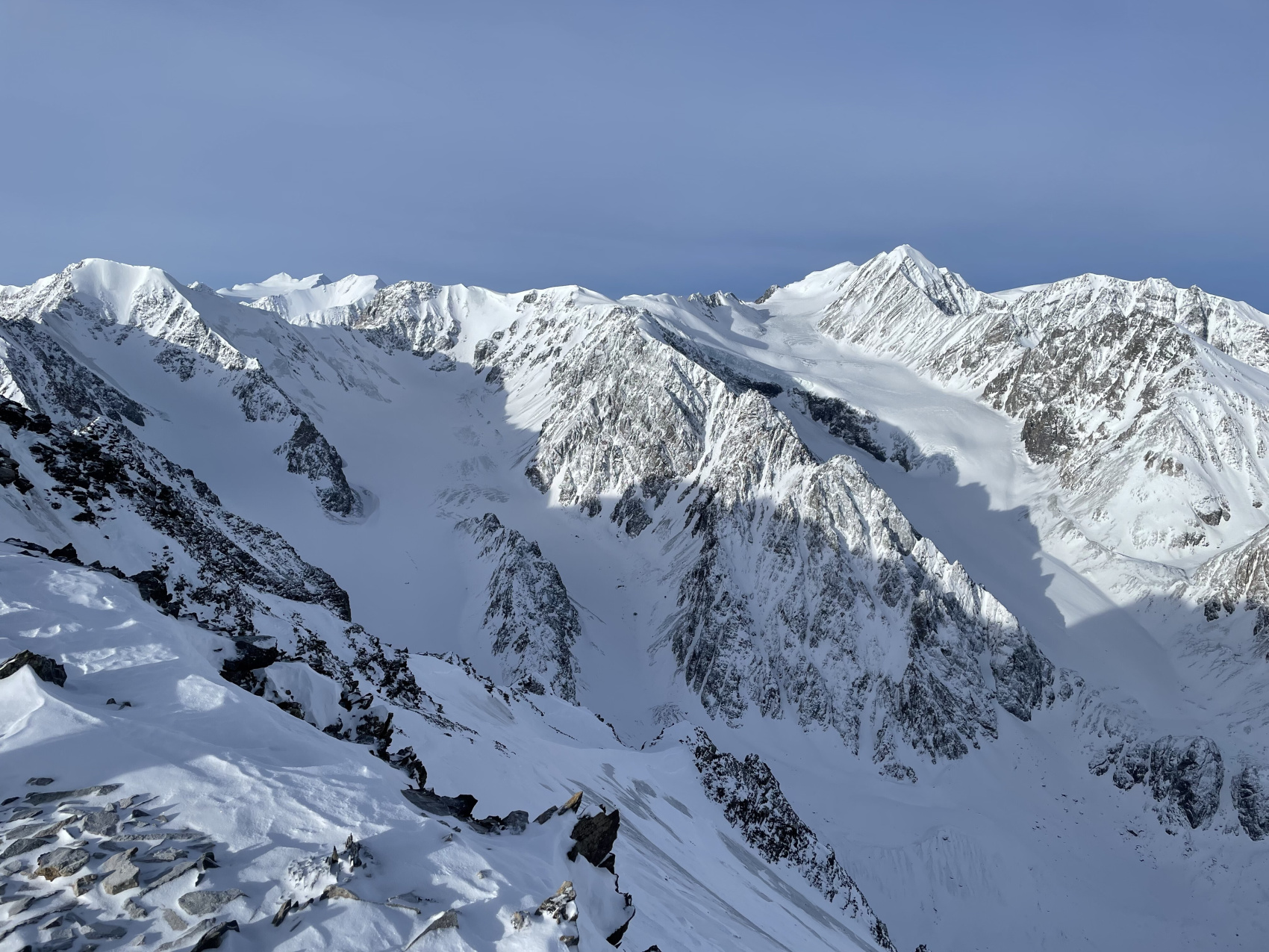 Новый год в горах Алтая: основы альпинизма в ущелье Актру (38/64)