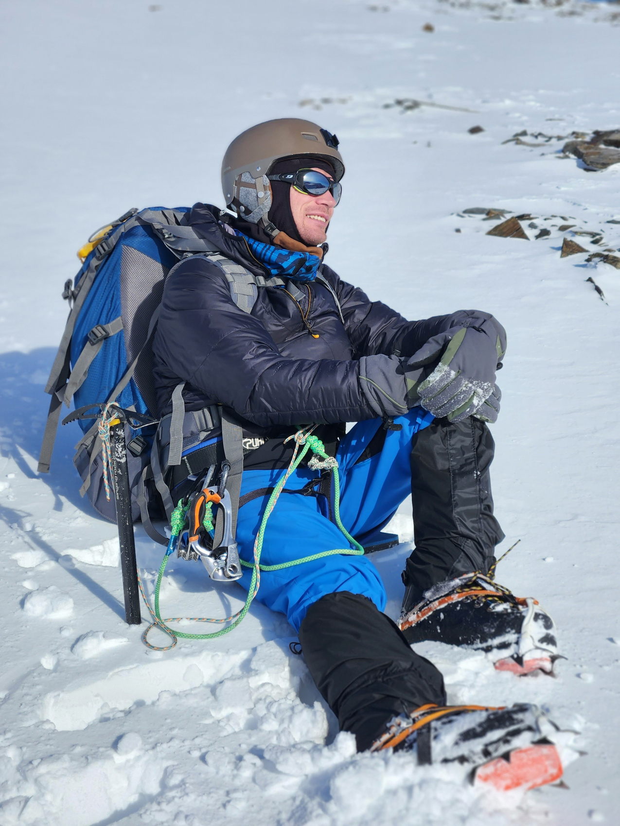 Новый год в горах Алтая: основы альпинизма в ущелье Актру (20/64)