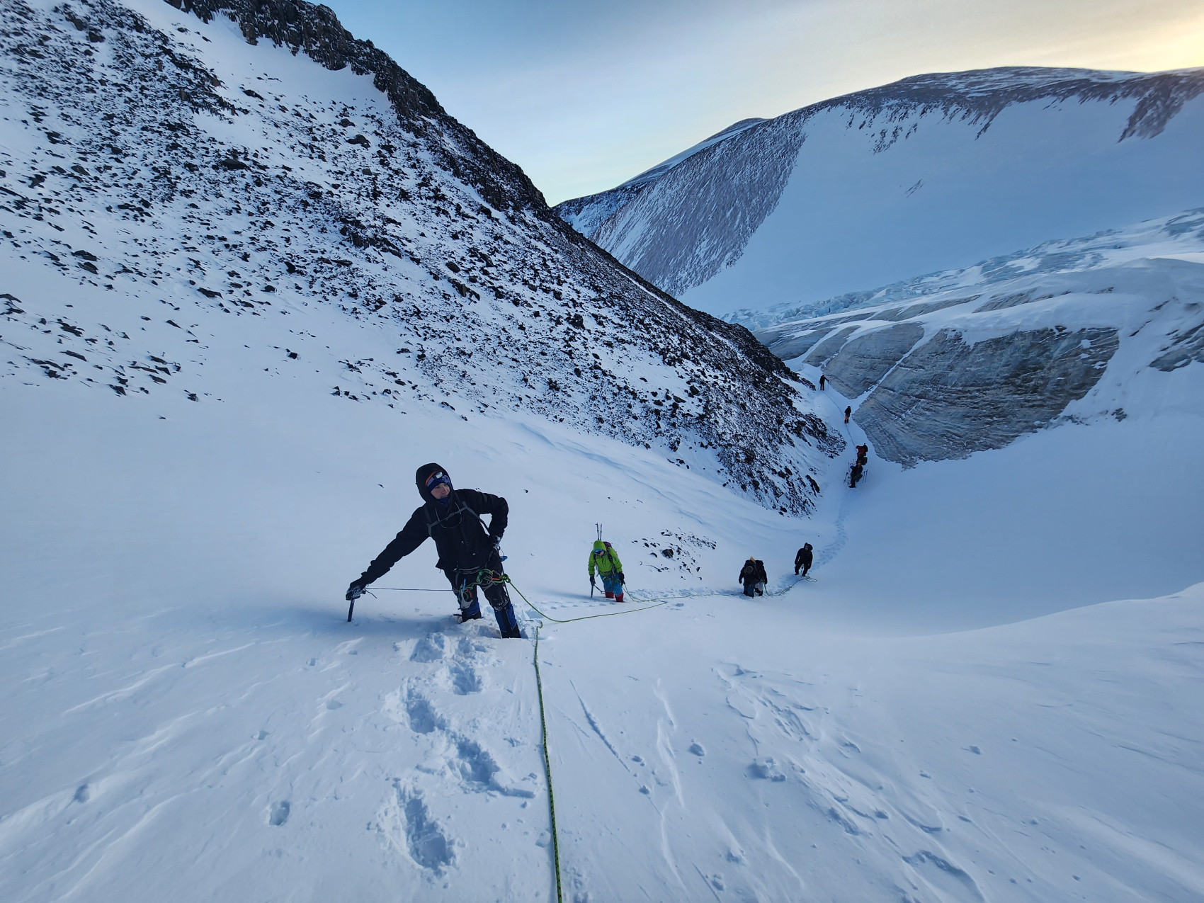 Новый год в горах Алтая: основы альпинизма в ущелье Актру (16/64)