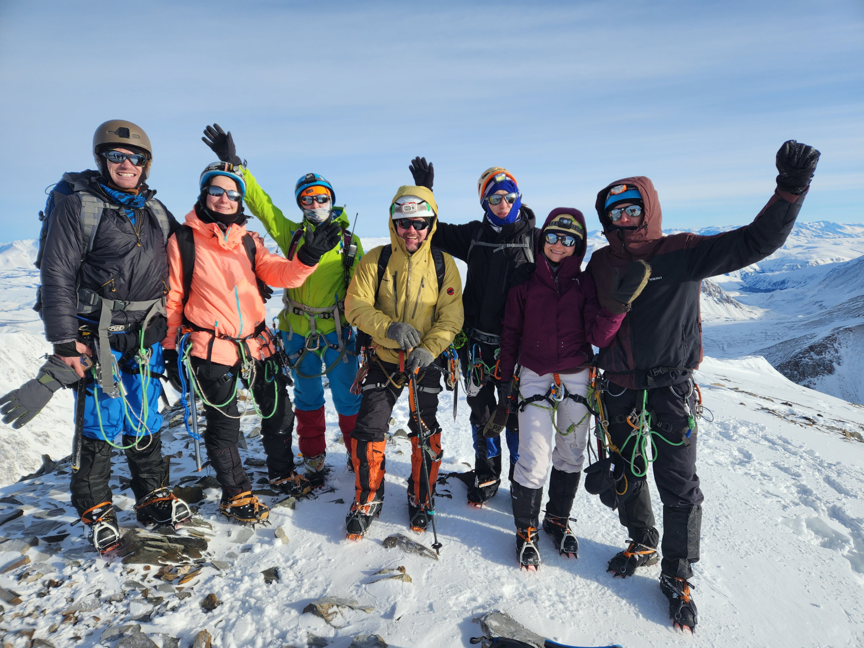 Новый год в горах Алтая: основы альпинизма в ущелье Актру (24/64)