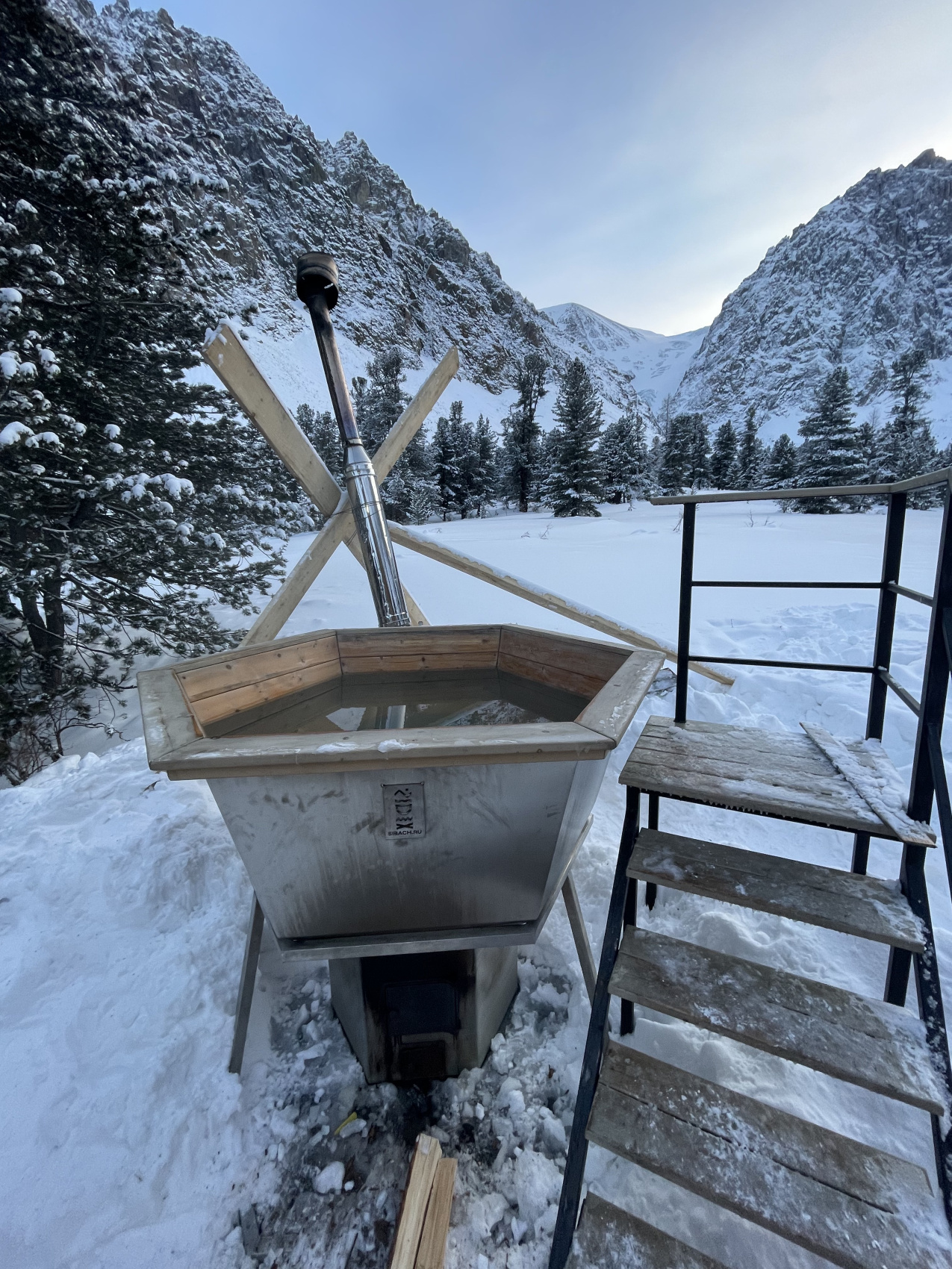 Новый год в горах Алтая: основы альпинизма в ущелье Актру (42/64)