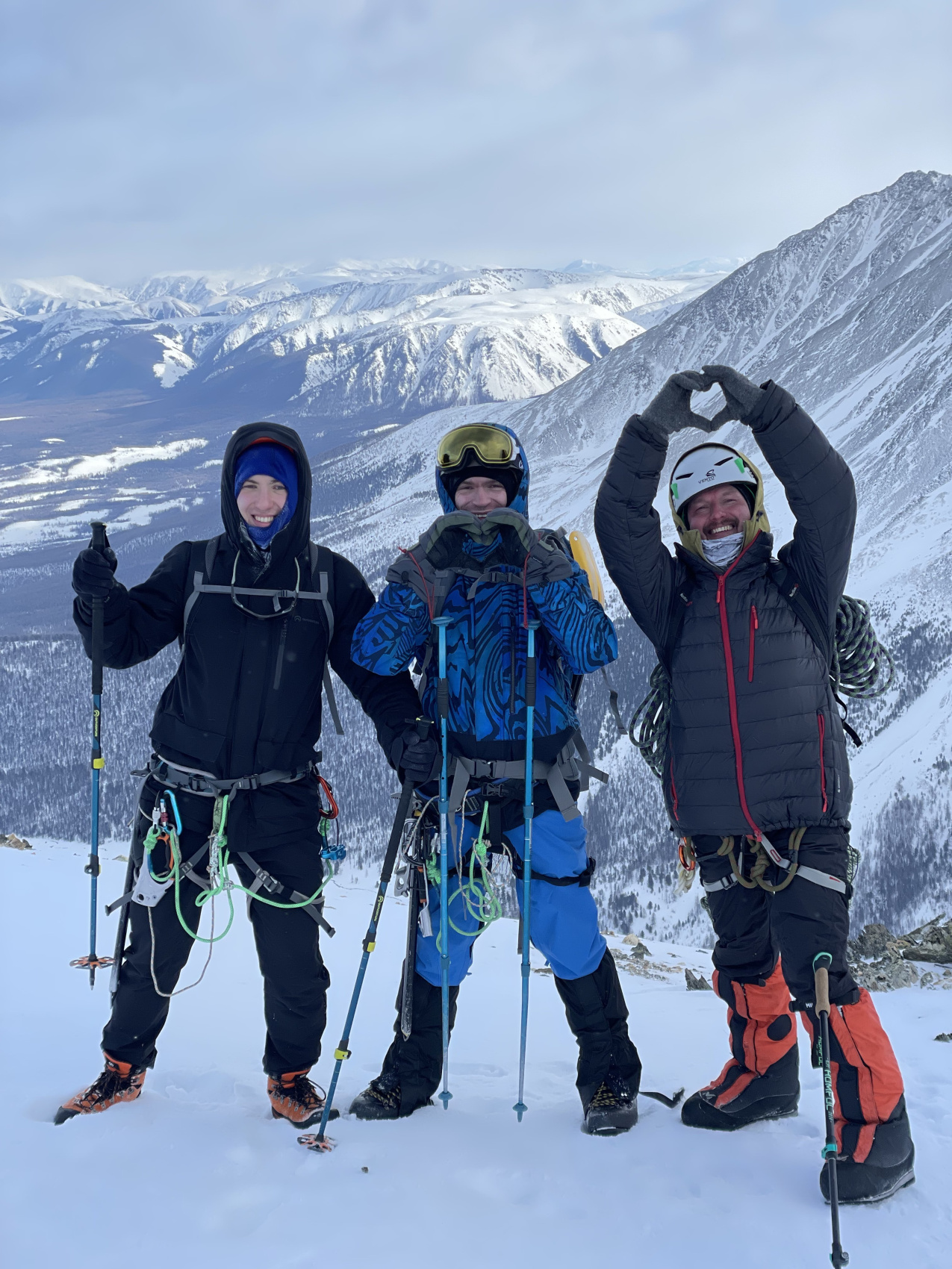 Новый год в горах Алтая: основы альпинизма в ущелье Актру (25/64)