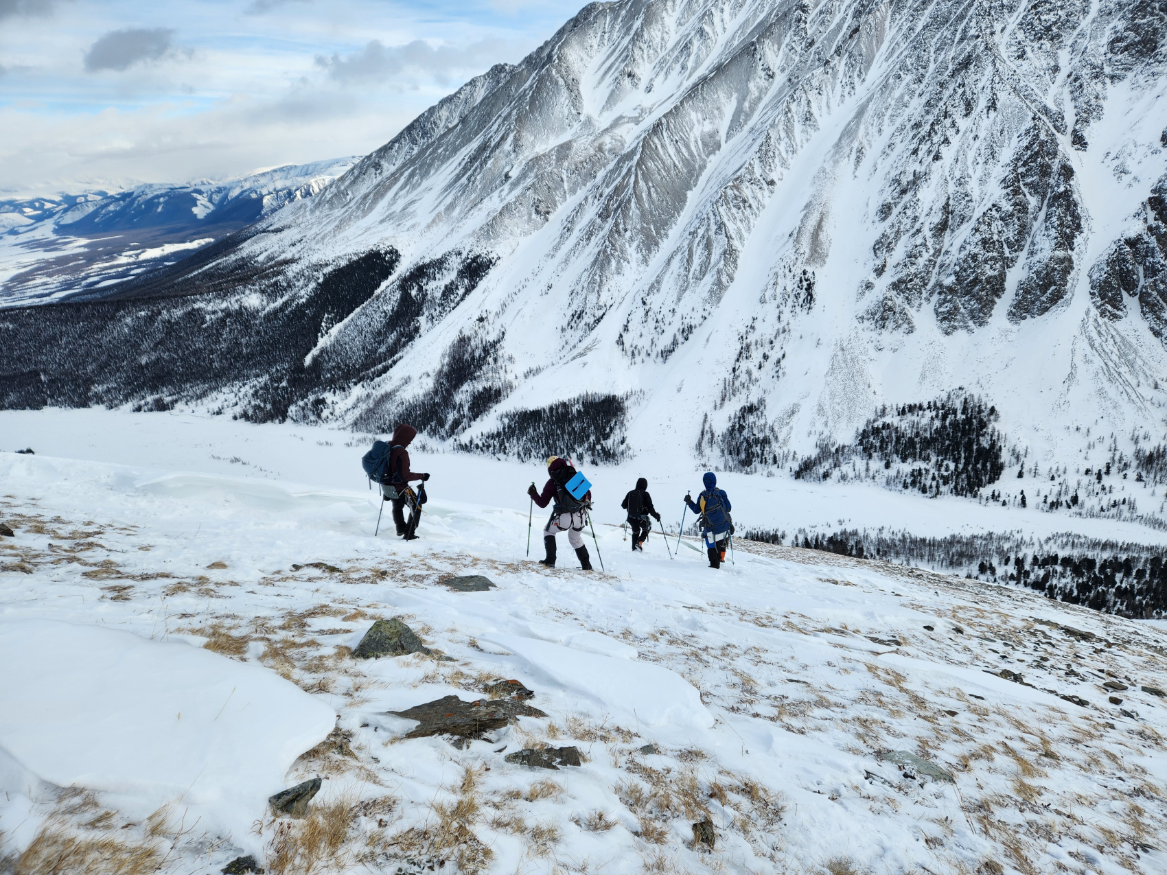 Новый год в горах Алтая: основы альпинизма в ущелье Актру (11/64)