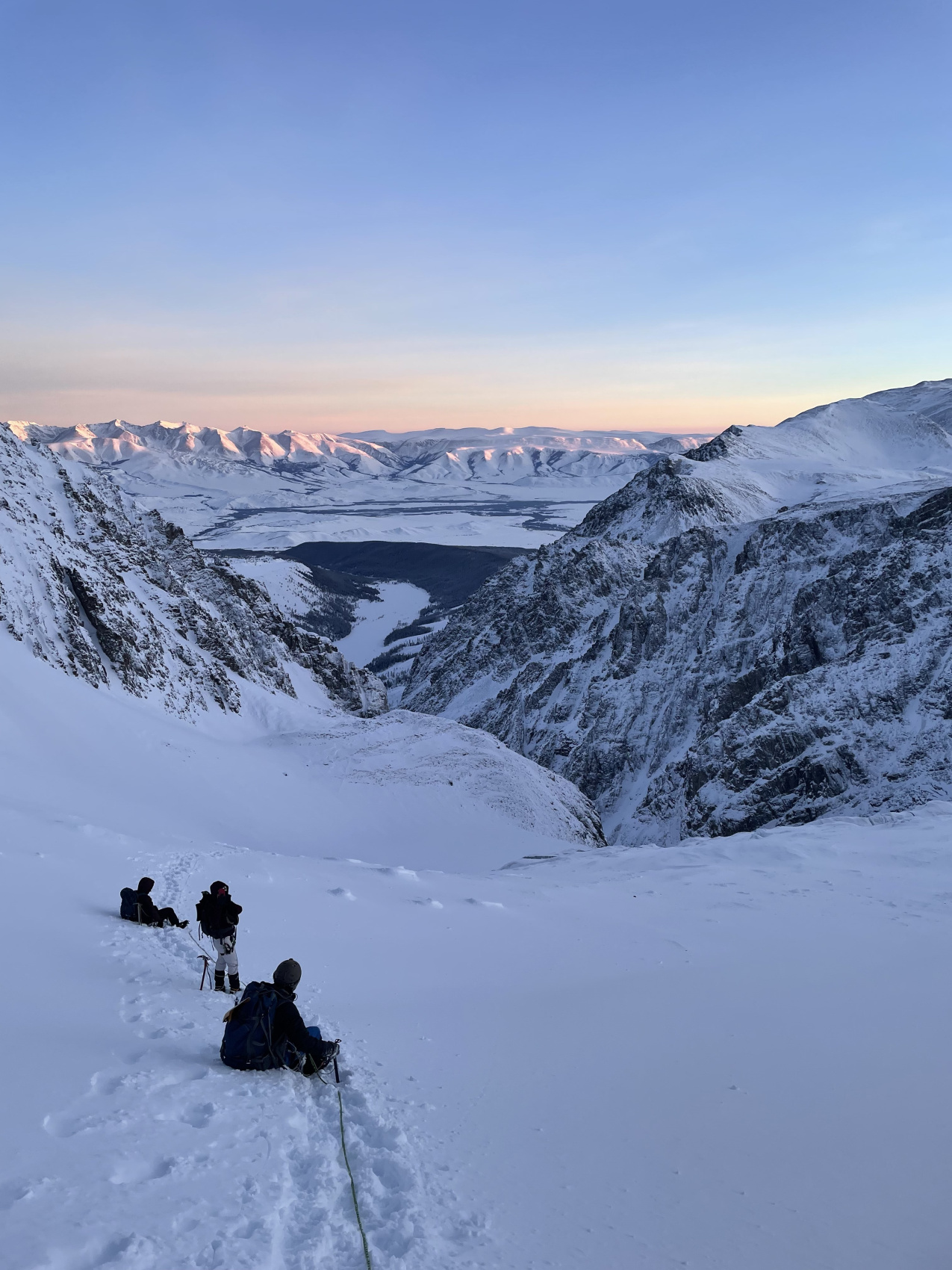 Новый год в горах Алтая: основы альпинизма в ущелье Актру (36/64)