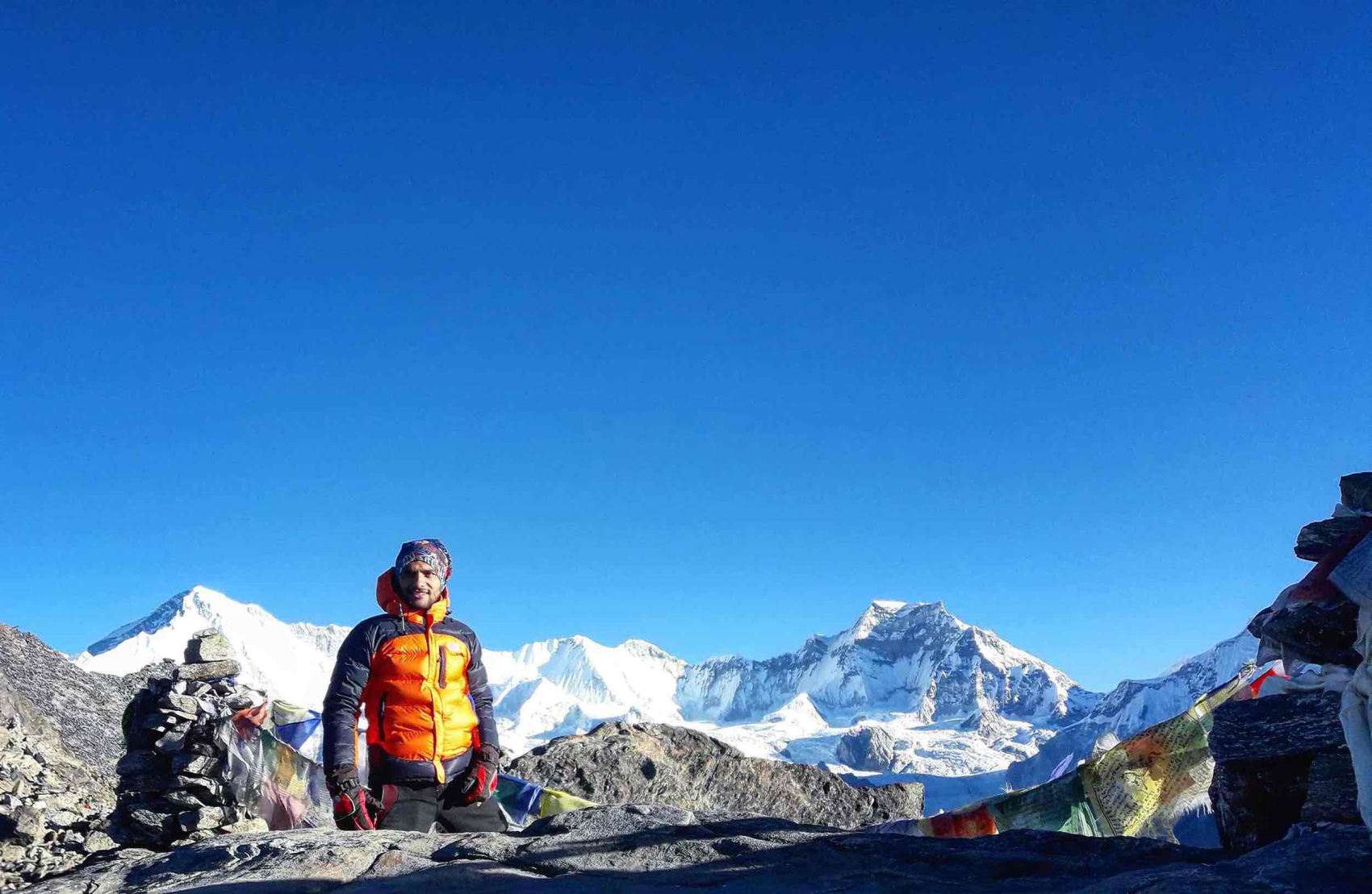 Поход на перевал Хокио Чола в базовом лагере Эвереста