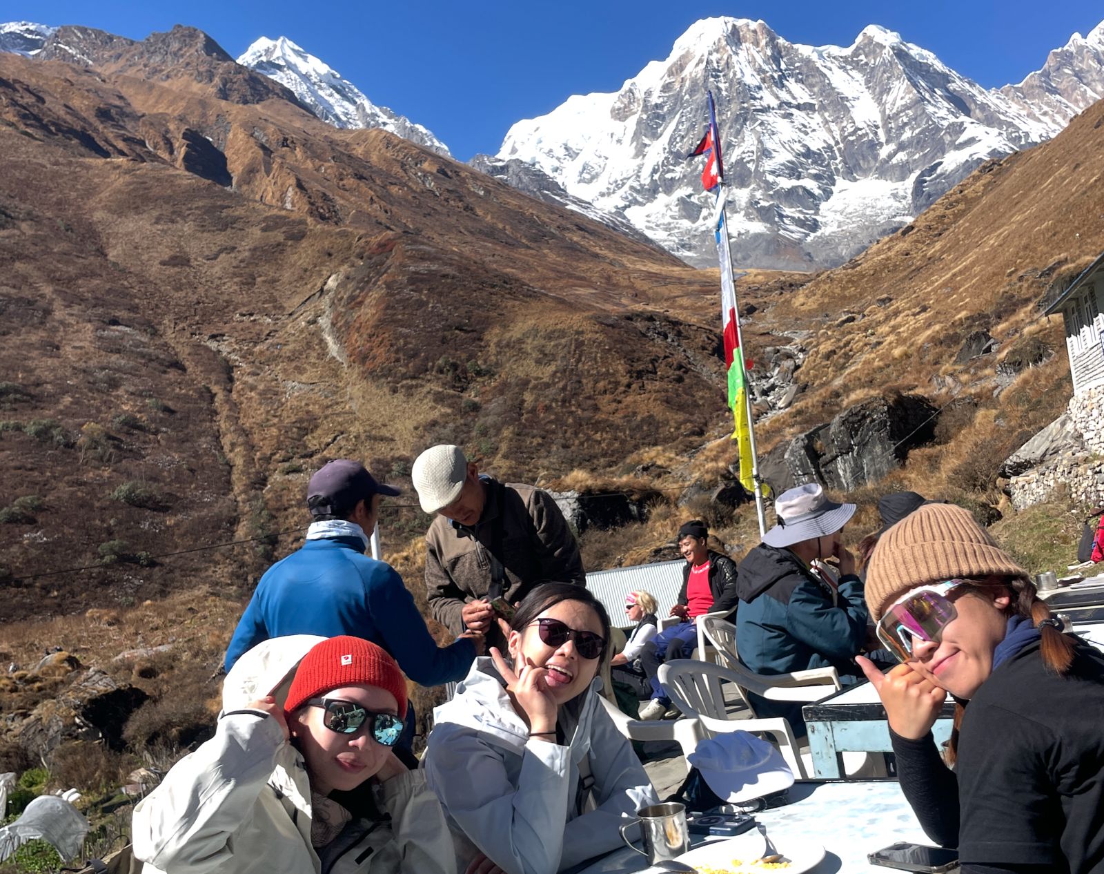 Треккинг в базовом лагере Марди Химал  (14/40)