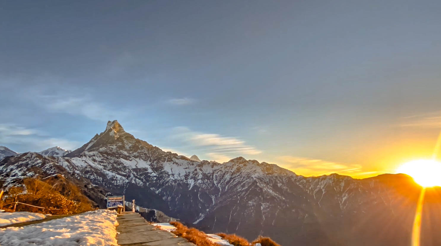 Треккинг в базовом лагере Марди Химал  (5/40)