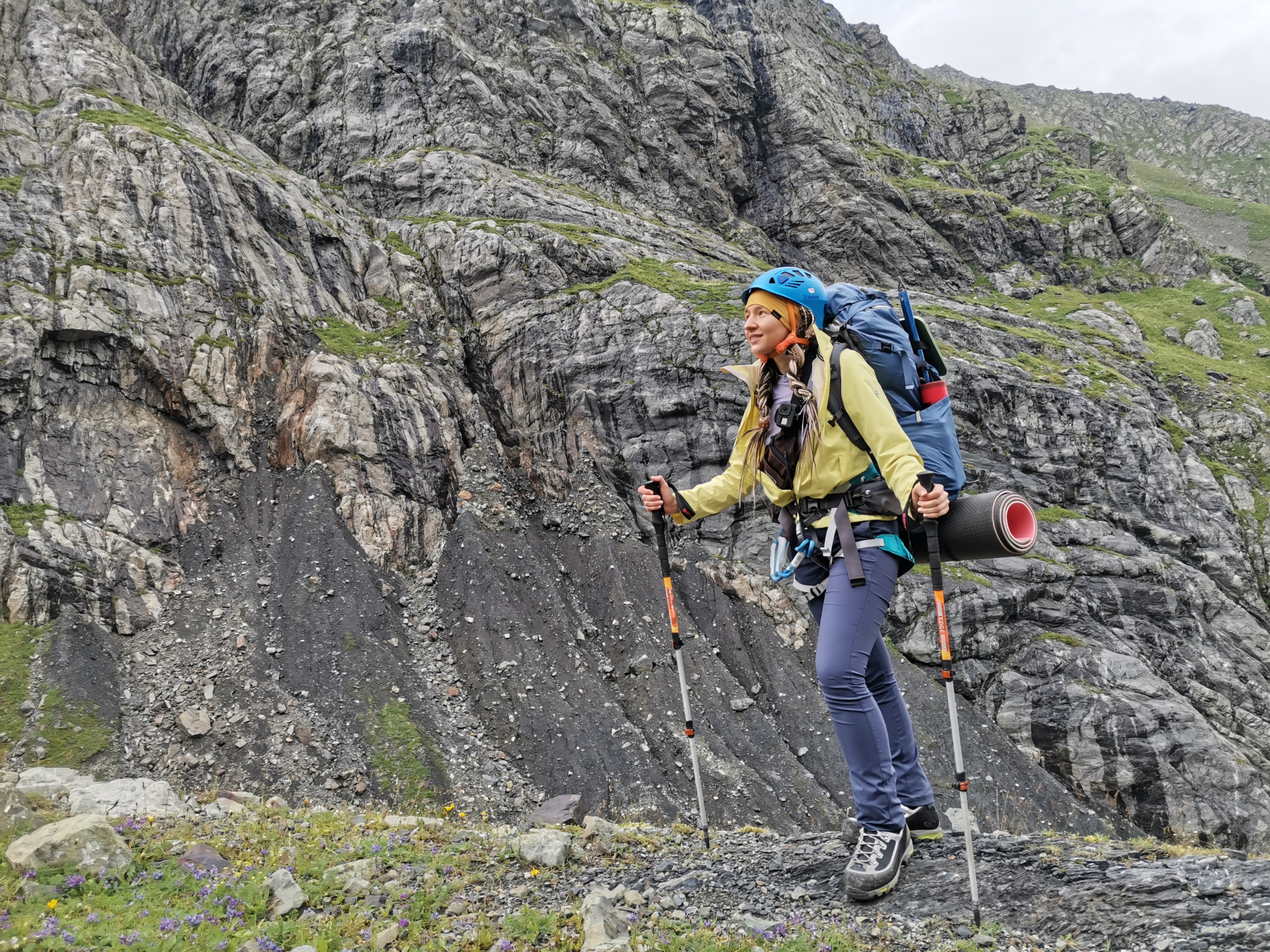Восхождение на Казбек с севера: полностью автономный маршрут (13/43)