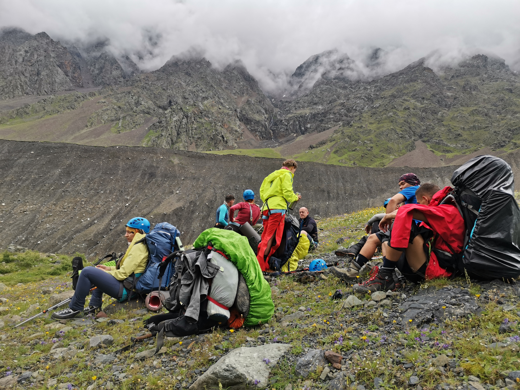 Восхождение на Казбек с севера: полностью автономный маршрут (15/43)