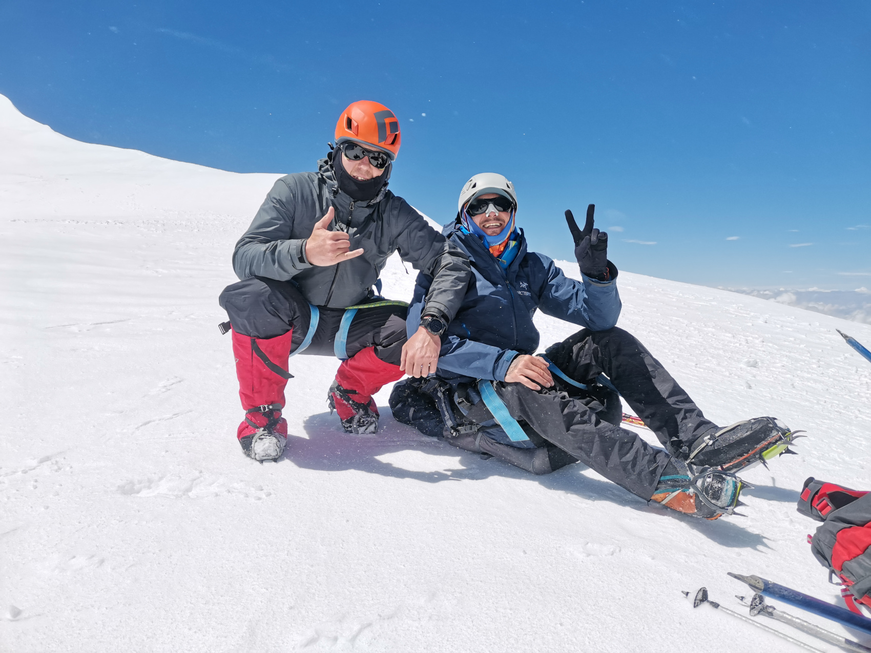 Восхождение на Казбек с севера: полностью автономный маршрут (19/43)