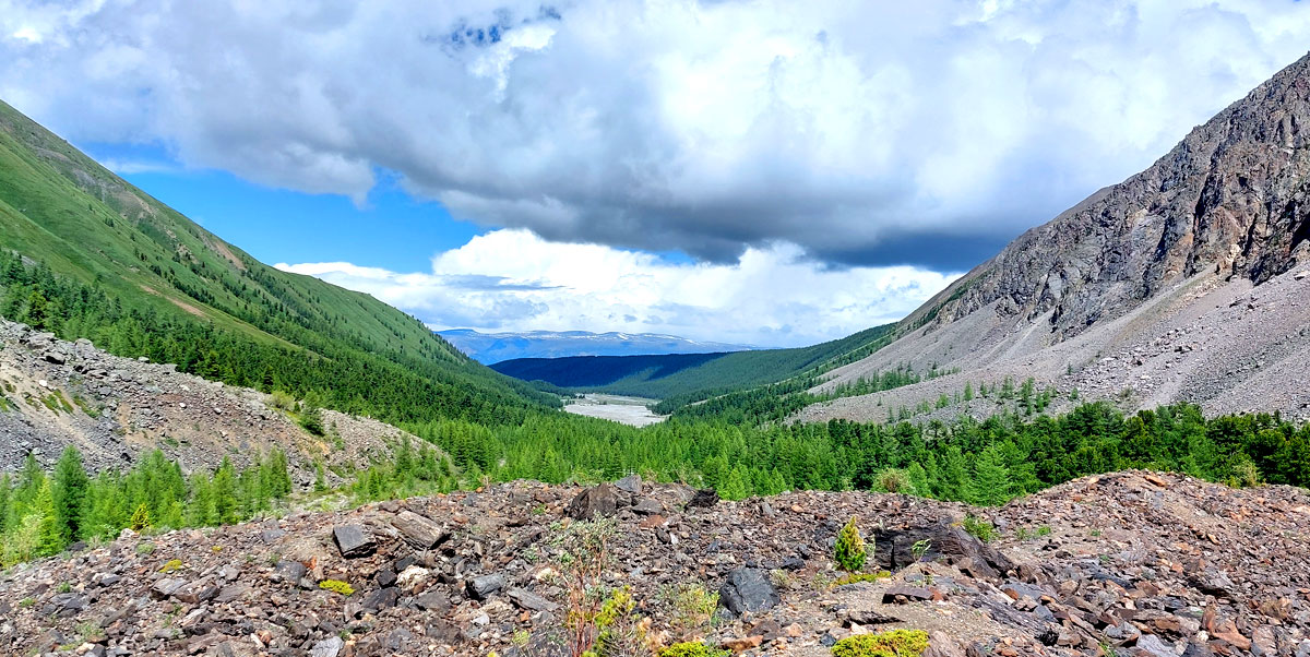 Горный лагерь на Алтае. Ущелье Актру (31/63)