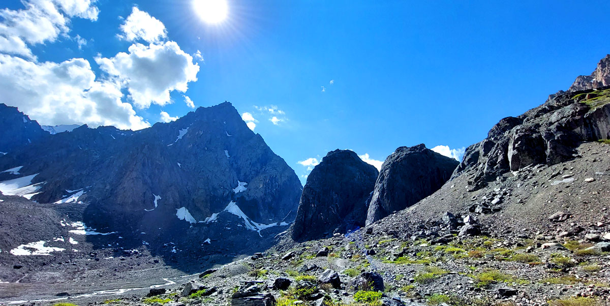 Горный лагерь на Алтае. Ущелье Актру (39/63)