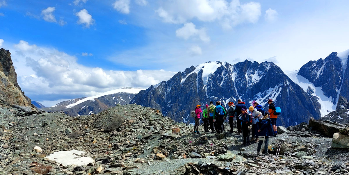 Горный лагерь на Алтае. Ущелье Актру (28/63)