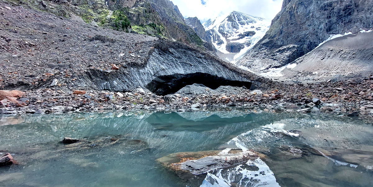 Горный лагерь на Алтае. Ущелье Актру (13/63)