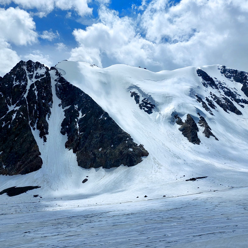 Горный лагерь на Алтае. Ущелье Актру (4/63)