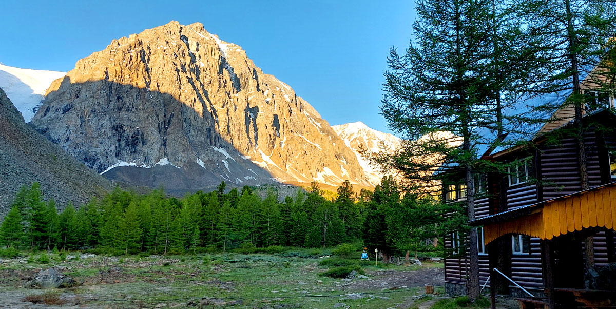 Горный лагерь на Алтае. Ущелье Актру (16/63)