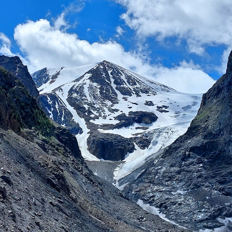 Горный лагерь на Алтае. Ущелье Актру (36/63)