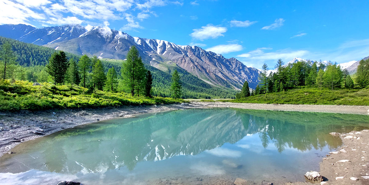 Треккинг на Алтай. Ущелье Актру (15/63)