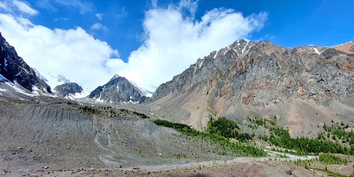 Треккинг на Алтай. Ущелье Актру (16/63)