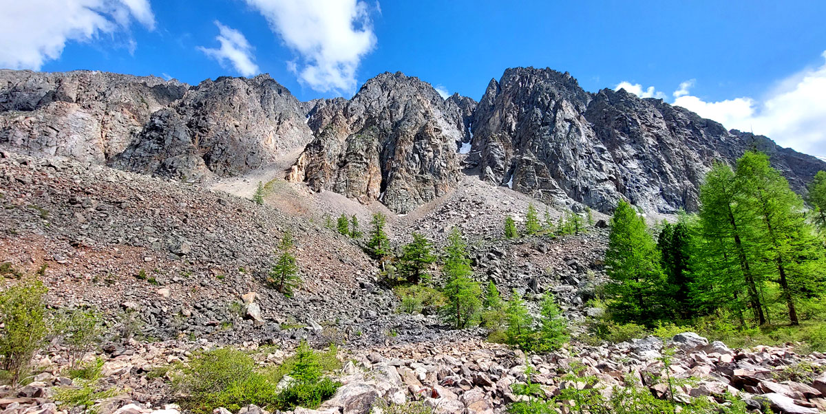 Треккинг на Алтай. Ущелье Актру (32/63)