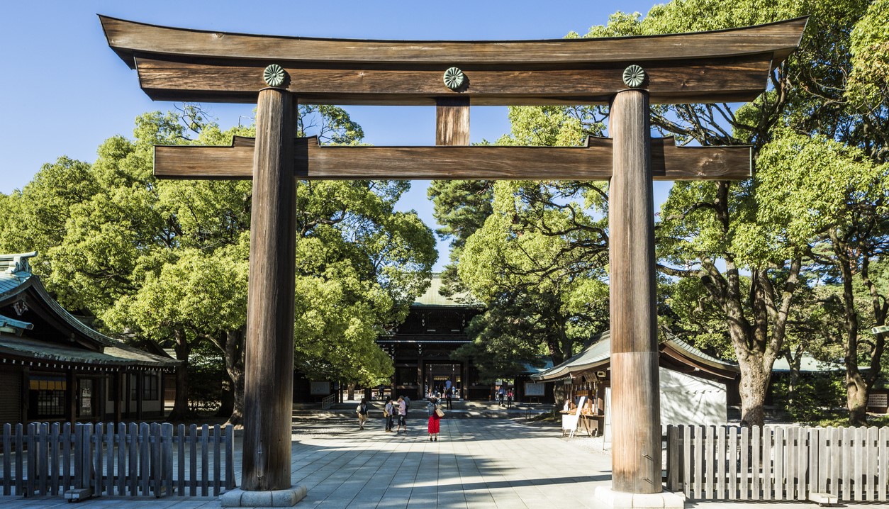 Япония. Красные клены (19/48)