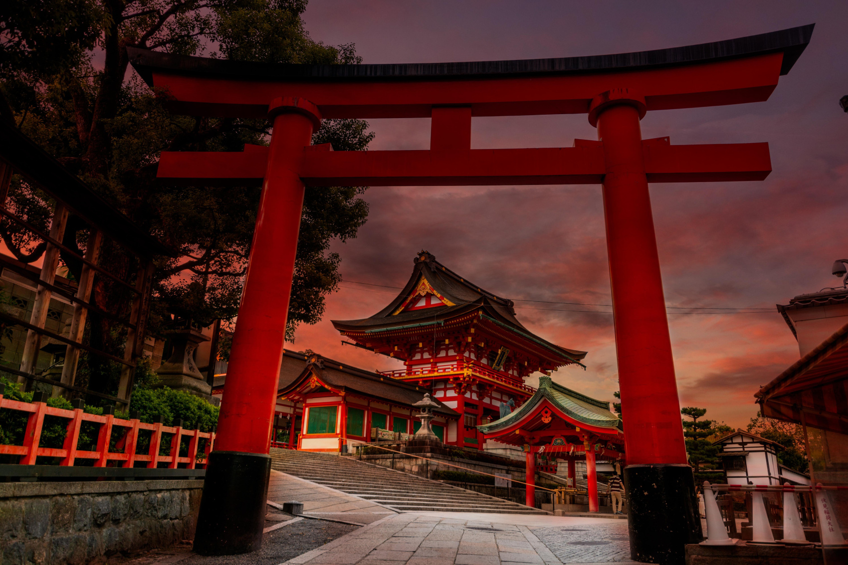 Япония. Красные клены (11/48)