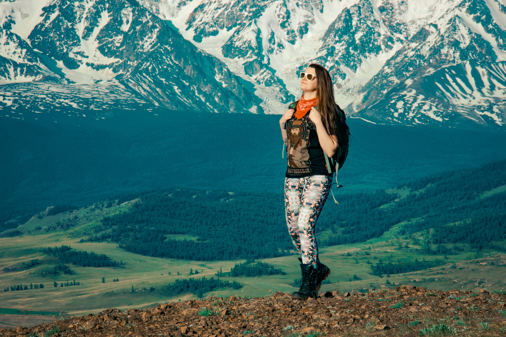 Треккинг комфорт - Горные Тропинки! Куехтанарские оз. Актру, Чуйский тракт, Водопады (6/33)