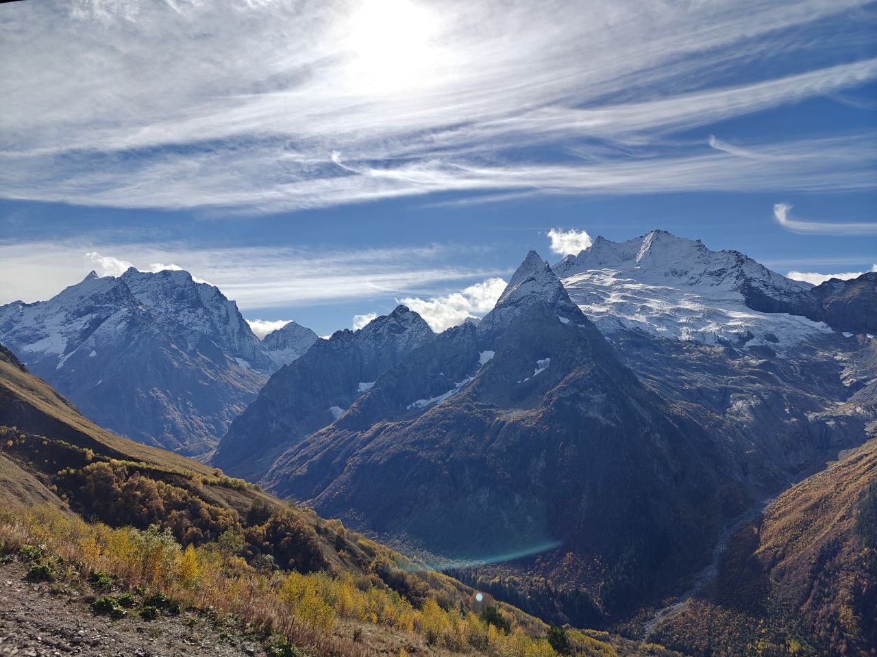 Красоты Домбая. Лучшие трекинги налегке (7/67)