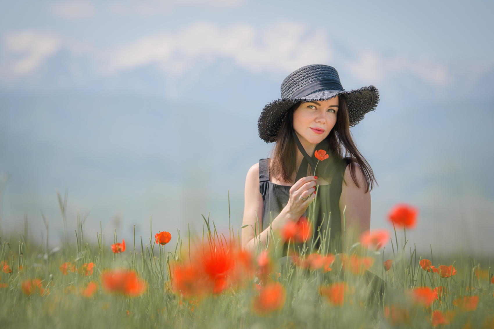 Цветение маков в Киргизии (3/49)