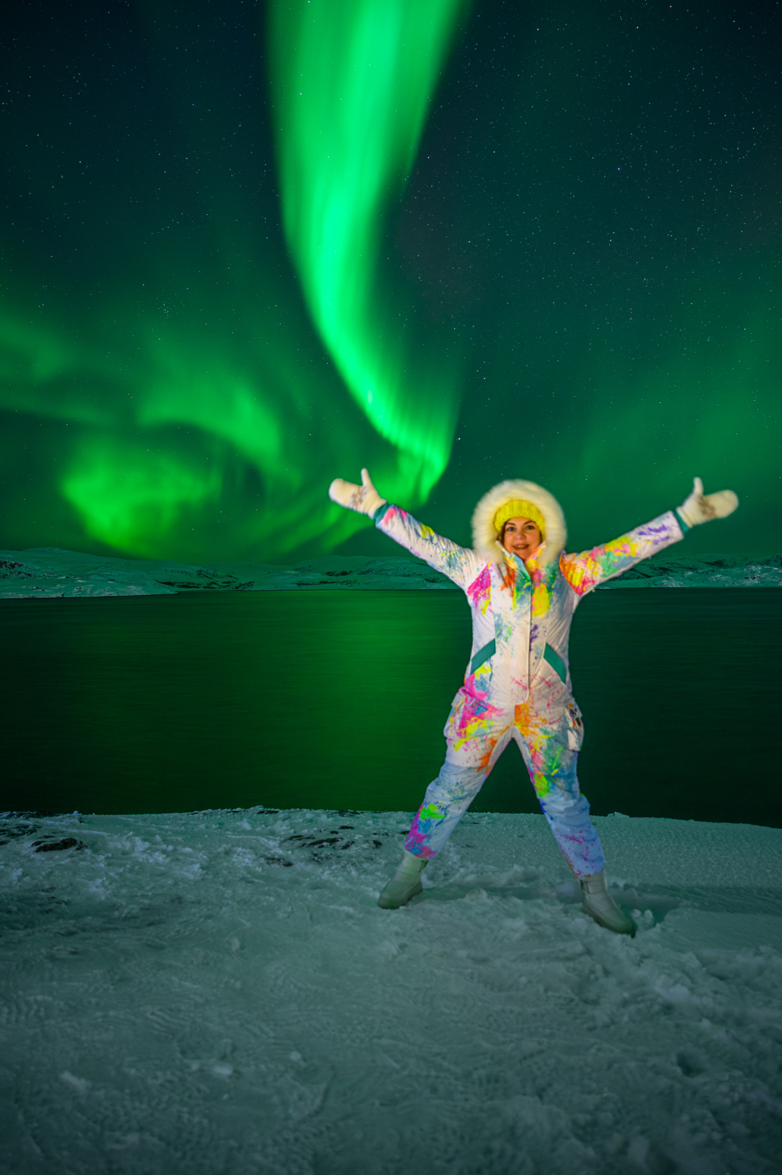Новогодние праздники в Териберке  Северное сияние, киты, снегоходы, крабы