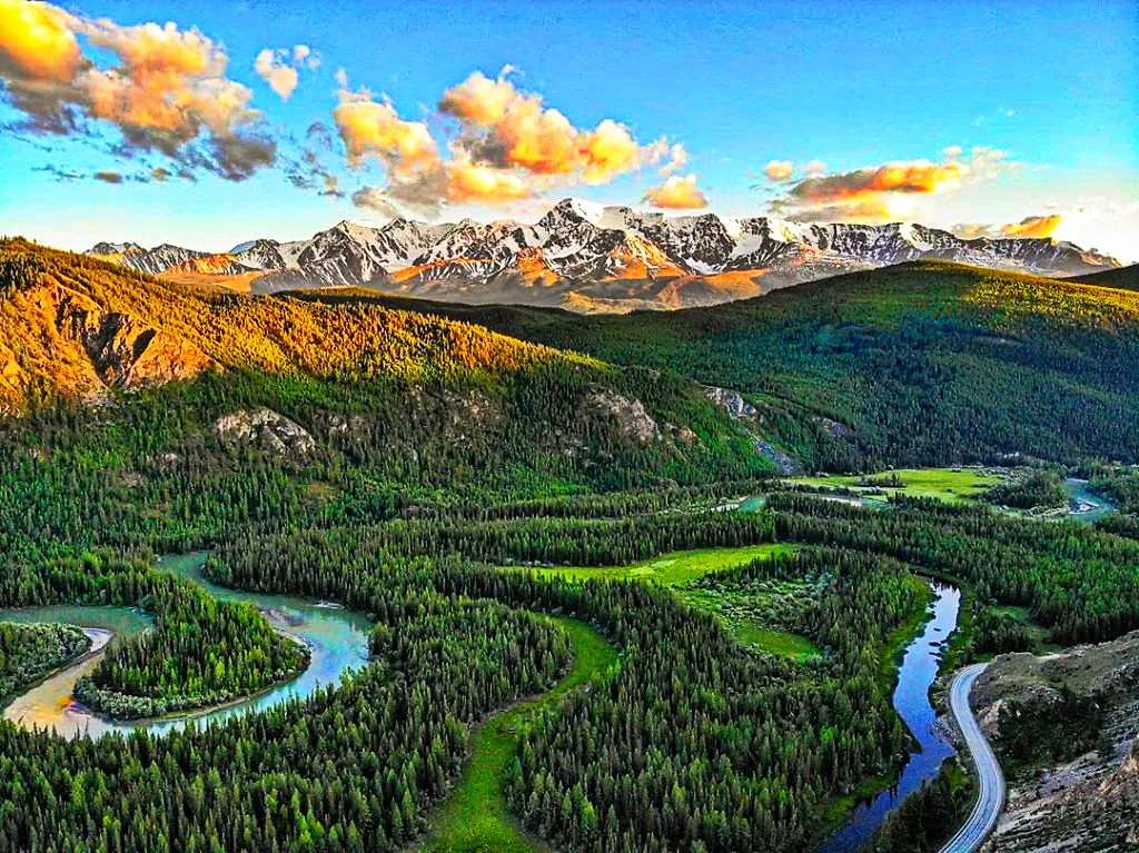 Алтай - Летим На Марс + Гейзерное Озеро (8/16)