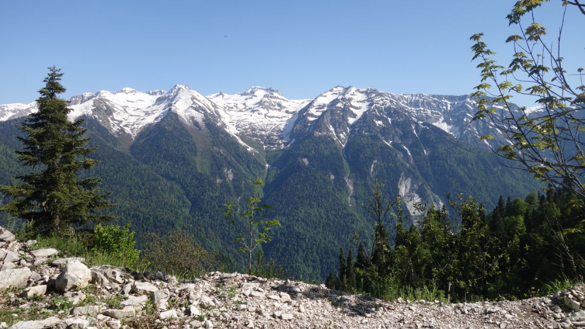 Поход Затерянный мир в Псху с вылетом на самолете Ан-2 (8/46)