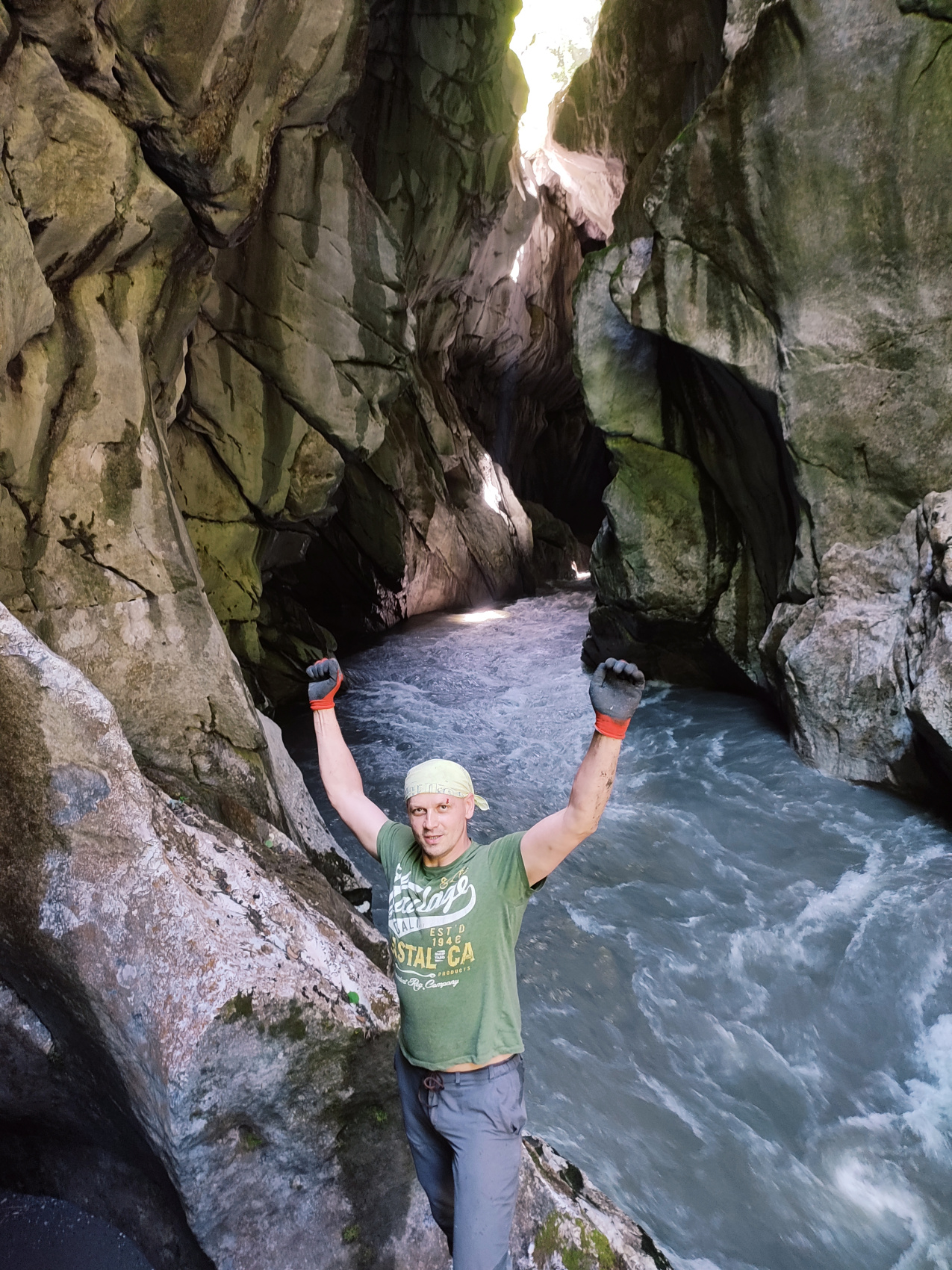 Поход Затерянный мир в Псху с вылетом на самолете Ан-2 (23/46)