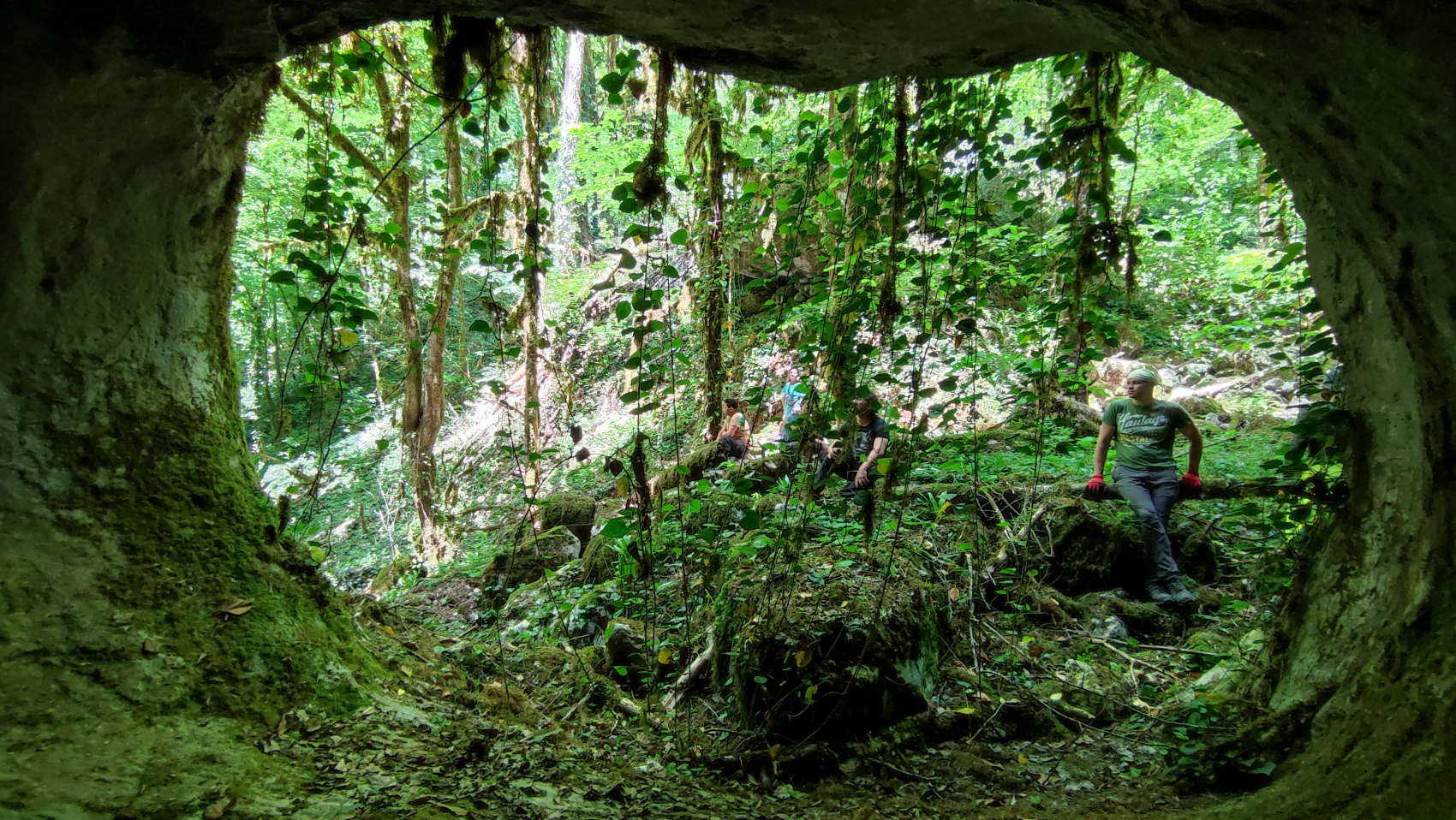 Поход Затерянный мир в Псху с вылетом на самолете Ан-2 (14/46)